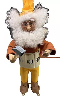 Telco The Original Motion-ettes Of Christmas Santas Helper Toy Builder Elf • $54.95