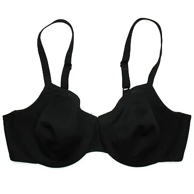 Wacoal Bra Classic Reinvention Underwire Full Figure Lined 855263 Black Sz 36C • $20.95