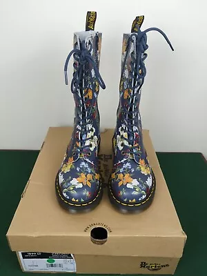 Dr Martens Darcy Floral Backhand Straw Grain UK5 Worn Once  • £70