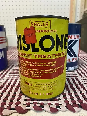 Empty Metal 1 Qt Rislone Oil Can • £24.33