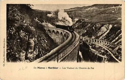 CPA De MOREZ A MORBIER - Les Viaducts Du Chemin De Fer (212080) • $8.55