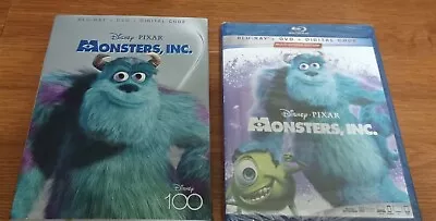 Monsters Inc (Blu-ray/DVD) With Slipcover-Disney 100 Edition- Brand New Sealed  • $14.99