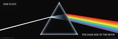 Pink Floyd Dark Side Of The Moon Slim Print Poster - 36  X 12  • $13.49