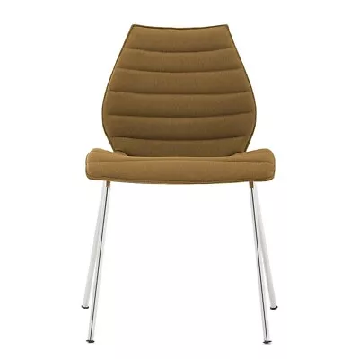 MAUI SOFT NOMA Kartell MUSTARD/CHROME Original NEW • £294.72