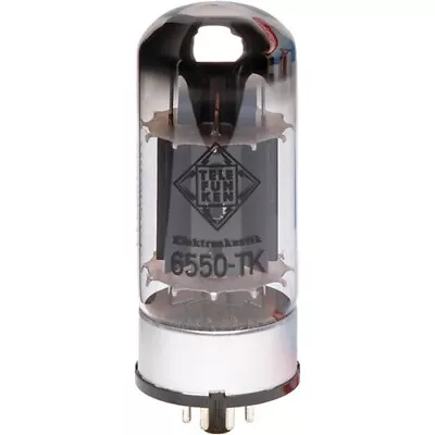 TELEFUNKEN 6550-TK Black Diamond Series Vacuum Tube • $120.95