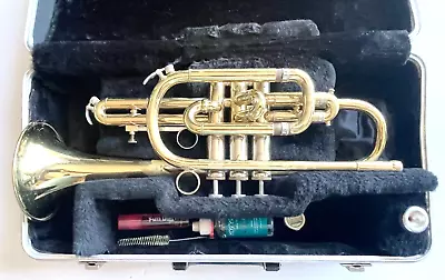 Vintage Vincent Bach Mercedes Ii Cornet Trumpet In Hard Case With 7c Mouthpiece+ • $124.99