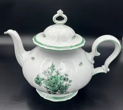 Rosenthal Green Bloom Teapot With Lid • $40