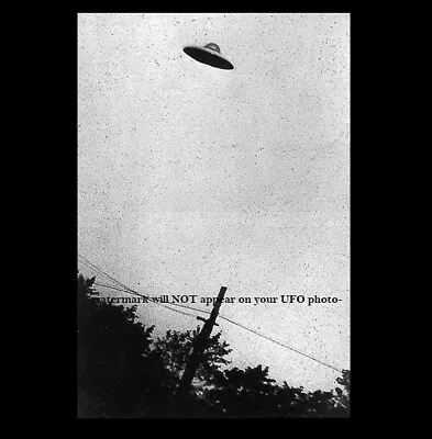 1952 UFO Flying Saucer PHOTO Passaic New Jersey Space Aliens DAYLIGHT DISC • $4.48