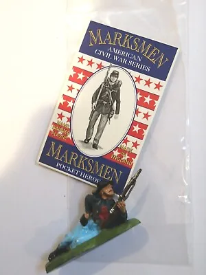  Marksmen 32n  Scale (A4) Rare Factory Painted Civil War 	Figure 1995 Old Stock  • $6.17