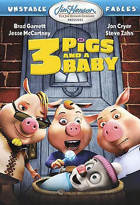 Unstable Fables: 3 Pigs And A Baby (DVD 2008) Jim Henson  BRAND NEW • $3.99