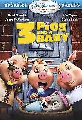 Unstable Fables - 3 Pigs And A Baby DVD • $5.14