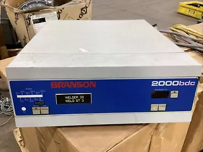 $2400 • Buy Branson 2000BDC 40:0.8 Power Supply #203TWOFML