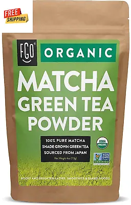 Organic Matcha Green Tea Powder - 4oz Resealable Bag • $33.15