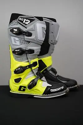 Gaerne SG-12 Boots - Grey/Yellow Fluo/Black • $575.99