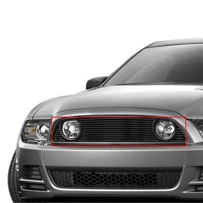 For Ford Mustang 13-14 APG GR06FEI25J 3-Pc Black Horizontal Billet Main Grille • $81.60