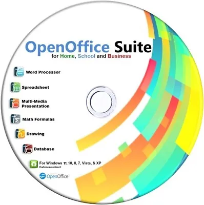 Office Suite On DVD Compatible With Word Excel PowerPoint For Windows 11 10 • $12.99