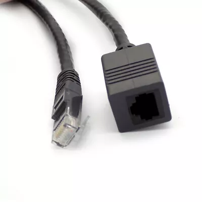 £3.95 • Buy Ethernet Extension Cable Cat6 CAT5E Network RJ45 Extender Lead Male - Female Lot