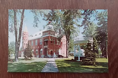 Marine City Michigan Postcard Of The Old City Hall • $5.99