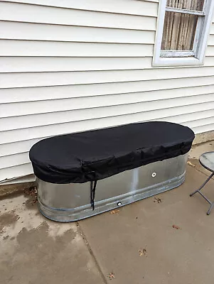 2X2X6 Galvanized Stock Tank Cover Ice Water Therapy Ice Bath Cover Waterproof • $47.19