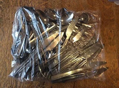 Cutlery 20 Place Setting 80 Pieces Knife Fork Dessert +T Spoons Ikea VGC • £29.99