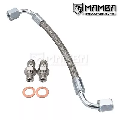 MAMBA 3934396 Vacuum Pump Oil Feed Line Fits 94~02 5.9L 12v/24v Cummins Dodge US • $69