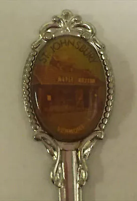 St. Johnsbury Vermont Vintage Souvenir Spoon Collectible • $3.95