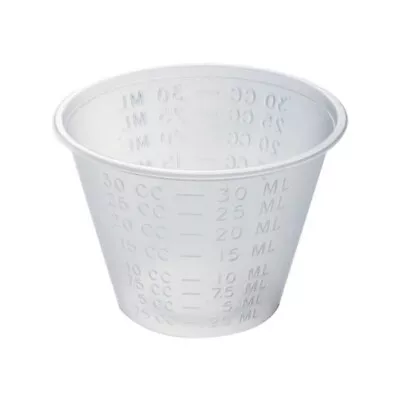  Disposable Graduated Plastic Medicine Cups  Mixed Pills Paint  5000 Pcs • $59.59