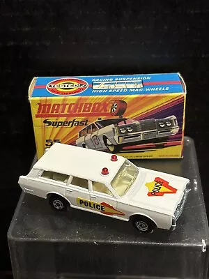 Matchbox Superfast 55 Mercury Police Car Minty!! • $49.99