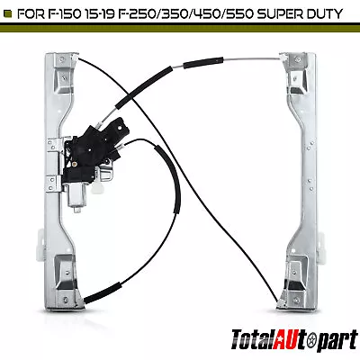 Window Regulator W/Motor For Ford F-150 15-19 F-250 Super Duty 17-19 Front Right • $58.99