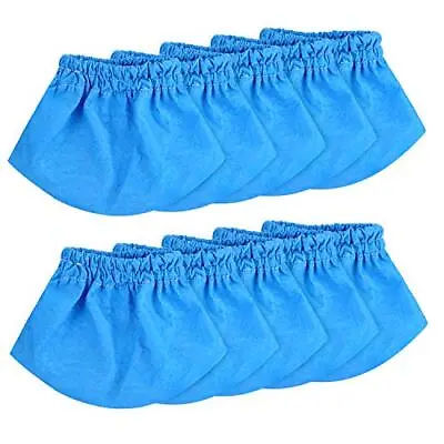 10 Pack VRC2 Cloth Filter Compatible With Vacmaster 1.5 To 3.2 Gallon Wet/Dry Va • $23.68