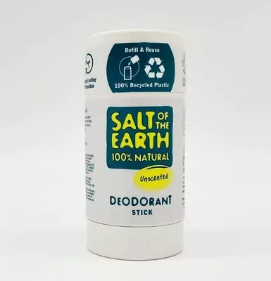 Salt Of The Earth Deodorant Stick 84g 100% Natural 5 Scents To Chose From • £7.29