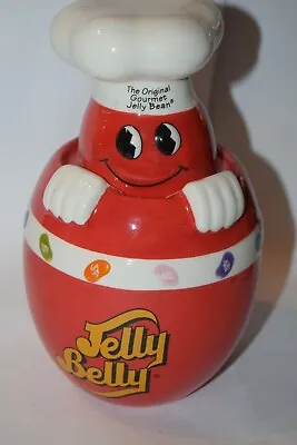 £13.34 • Buy Mr. Jelly Belly Red Ceramic Candy Jar Original Gourmet Jelly Bean 2006