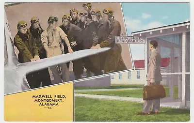 Aviation Us Army Air Corps Reserve Maxwell Field Flying Cadets Circa 1940 • $12.99