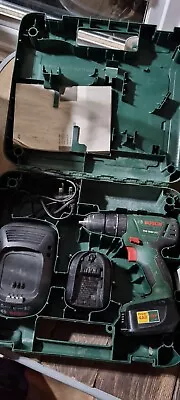 £60 • Buy Bosch PSB 1800 Li-2 Cordless Combi Drill Wth 2x Battery & Case Good Working Orde
