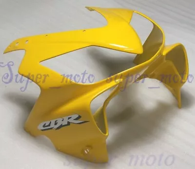 Front Fairing Nose Cowl Head Cover Fit For HONDA CBR600F4i F4i 2001-2006 Yellow • $142.61