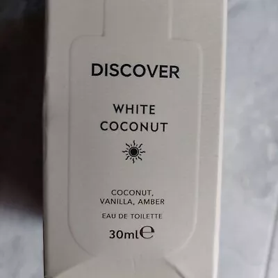 Marks & Spencer Discover WHITE COCONUT Perfume 30ml Vegan Fragrance M&S  • £16