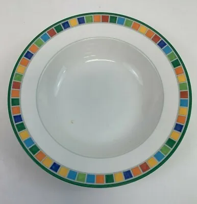 1 Villeroy & Boch Twist Alea Caro Rimmed Soup Bowl  • $35