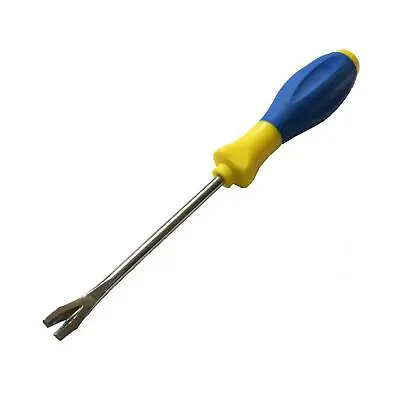 Tack Lifter Soft Grip Handle 8.5'' Nail Stud Removal Tool Upholstery Pry Bar • £5.99