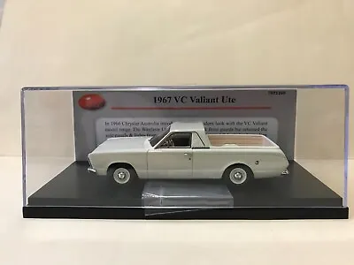1/43 TRAX TRR136B: 1967 Valiant VC Ute – WHITE • $144.95