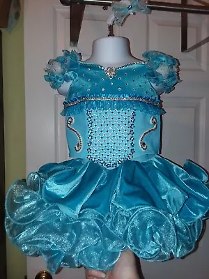 Girls Pageant Dress Size 2T • $175