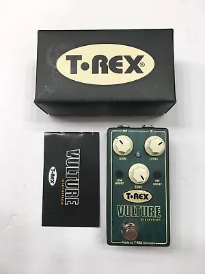T-Rex Engineering Vulture Distortion Booster Guitar Effect Pedal + Original Box • $95