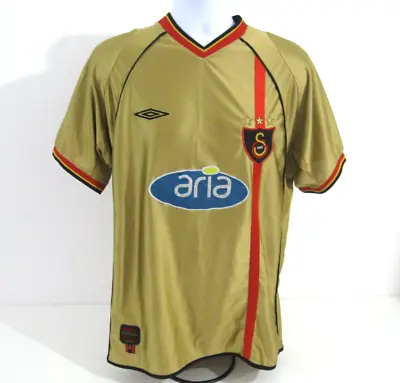 Galatasaray 2002 - 2003 Third Football Umbro Shirt Size L #11 TUGRUL • £24.99