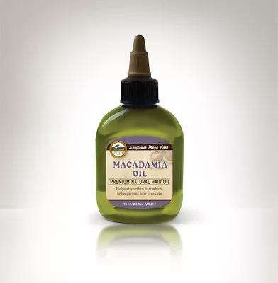 Difeel Premium Natural Hair Oil - Macadamia Oil 2.5 Oz. • $7.99