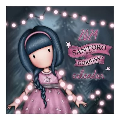 Santoro Gorjuss Wall Calendar 2024 - Fairy Dusk - NEW - FREE P&P • £7.99