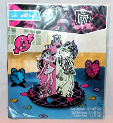 New In Package 2011 Monster High Table Decorating Kit  Party Supplies • $12.99