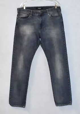 A8 Auth J LINDEBERG Eddie 2200 True Worn Denim Jeans Size 36 X 31 • $39.99