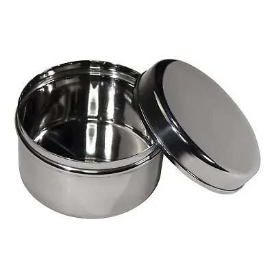 $16.95 • Buy Stainless Steel Firing Container With Lid For Precious Metal Clay Kiln Firing