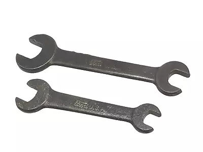 Vintage Ford Tool Kit Open End Wrenches B-17016  9/16 X 5/8 & B-17015 1/2 X 7/16 • $24