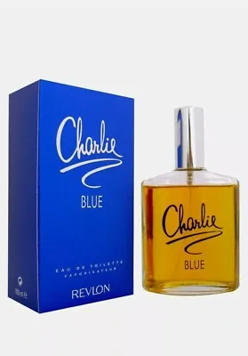 Revlon Charlie Blue 100ml Eau De Toilette Spray Brand New & Boxed  • £8.95