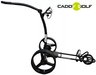 CADDY-GOLF Conede ELECTRIC TROLLEY Black TIMER MEMORY 350W MOTOR • $308.90